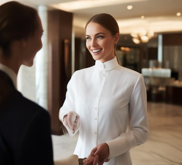 酒店服务礼仪展示视频，让客人感受到专业